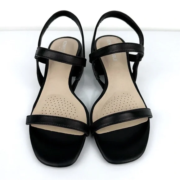 Kenneth Cole New York Women's Maisie Low Dress Sandals Black Size 6.5 - Picture 7 of 11